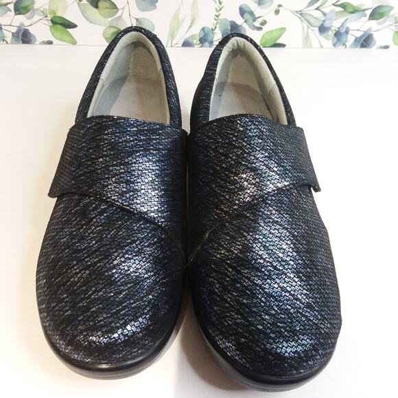 Alegria Lauren Lau Iridescent‎ Sparkle Clogs Sz 6 Nursing Pharm Healthcare - Picture 9 of 9
